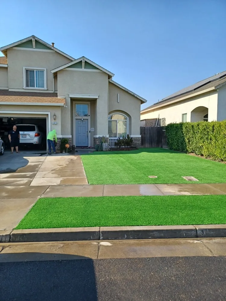 Local garden landscaping with custom design in Stockton, CA by Pablo's J Landscaping