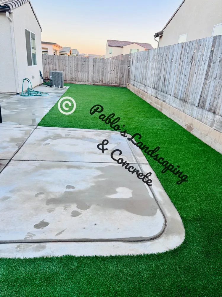 Expert yard cleanup service for residential properties in Clovis, CA by Pablo’s Landscaping & Concrete