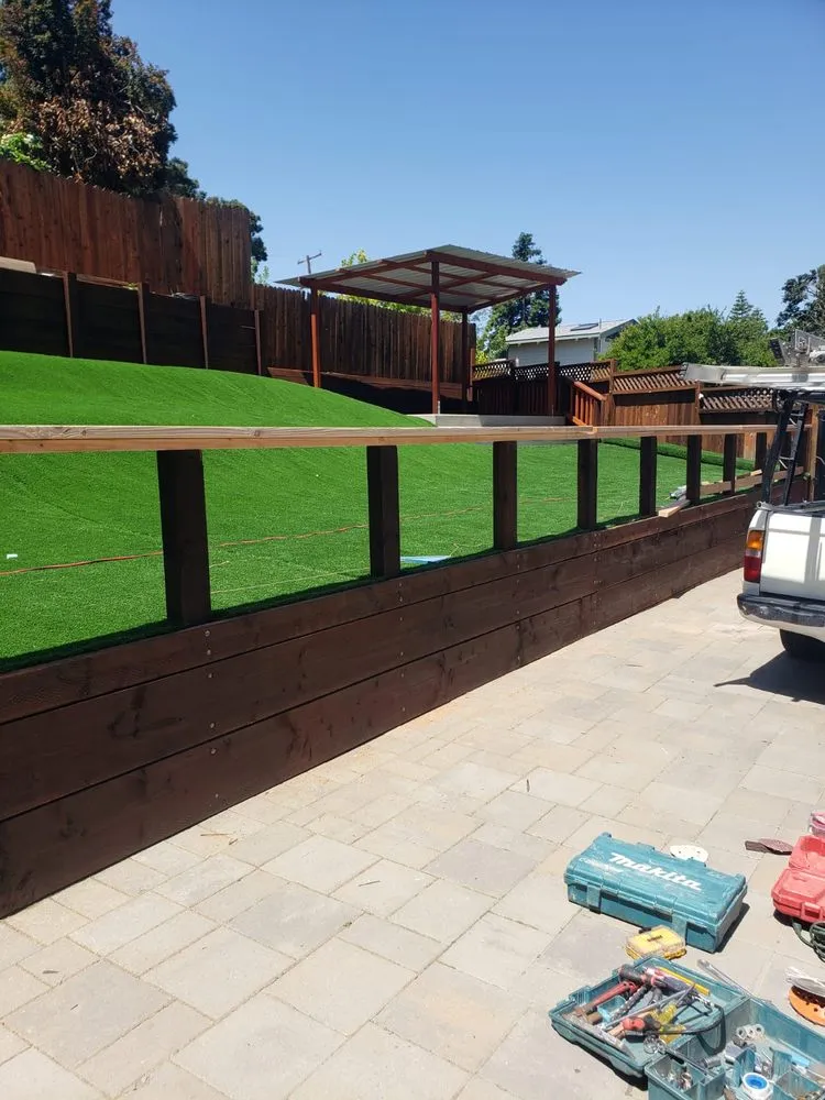 Custom landscape installation in Oakland, CA by Pablo's Landscaping & Home Service