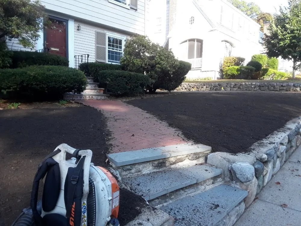 Professional yard cleanup service in Lynn, MA by Pablo's Landscaping