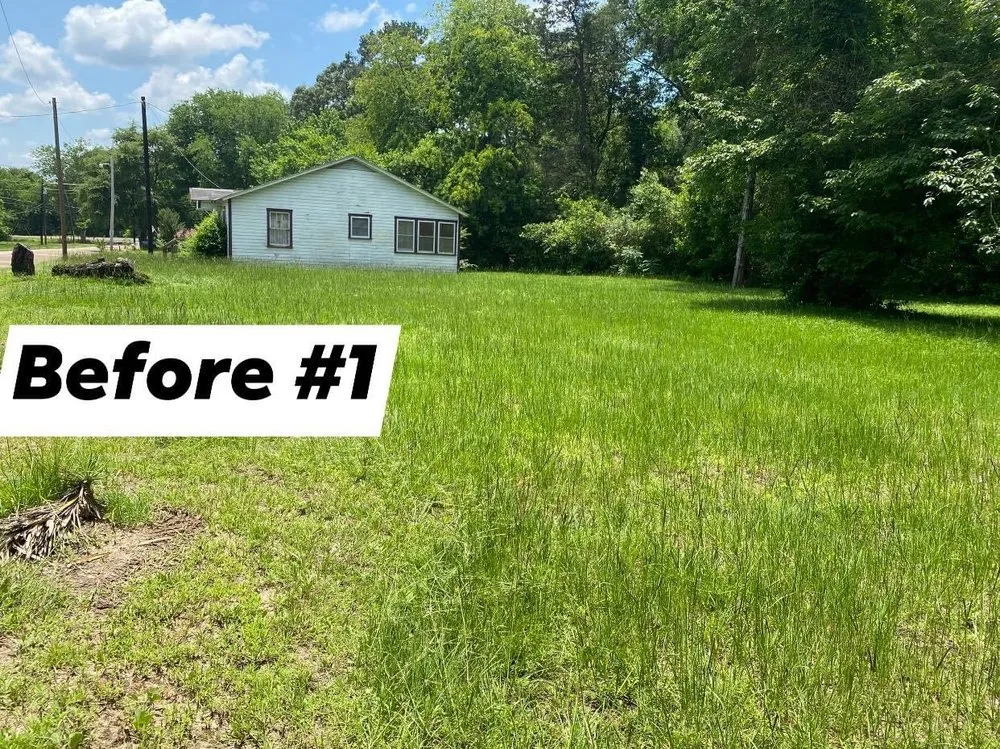 Custom landscape design in Holly Lake Ranch, TX by Pablo’s Lawn Service