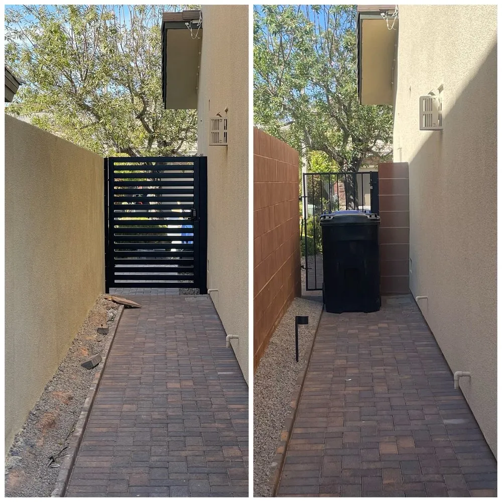 Professional yard maintenance in Las Vegas, NV by Pablo's Palmas Tree & Landscaping Services