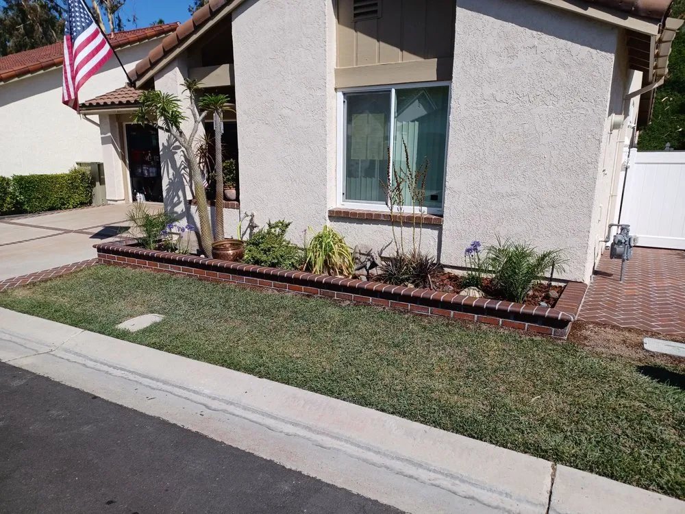 Custom landscape installation in Mission Viejo, CA - Pac West Land Care