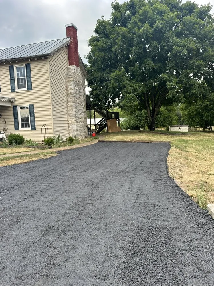 Local residential landscaping in Broadway, VA by Pacheco Excavation
