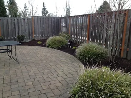 Custom landscape installation in Hillsboro, OR by Pacheco Landscape Maintenance