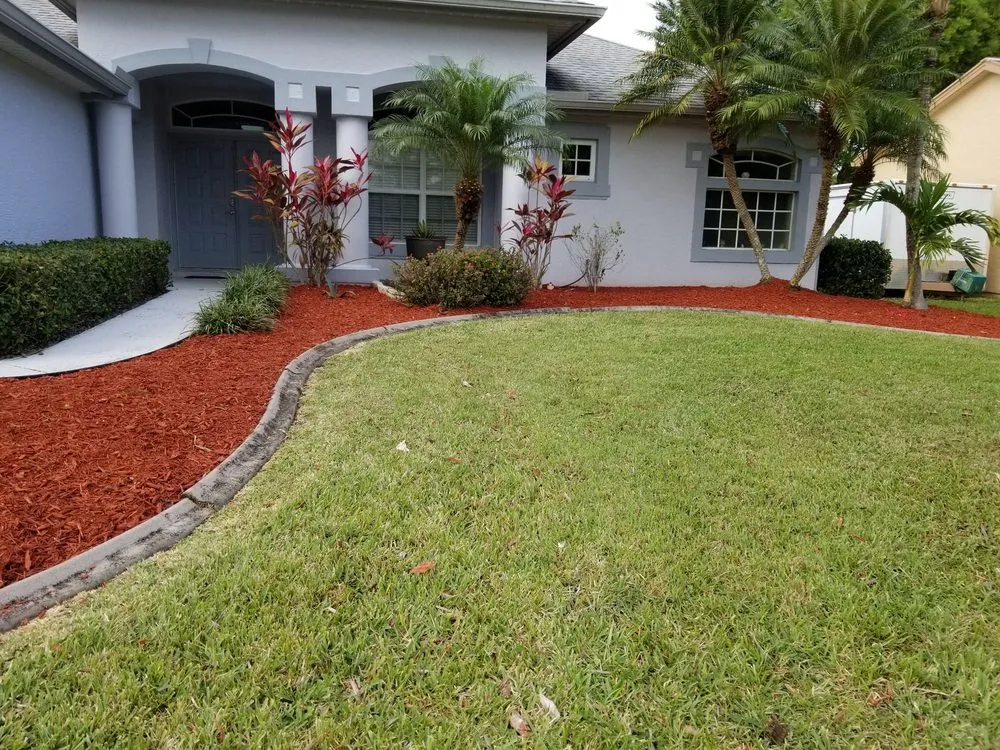 Custom outdoor landscaping for beautiful yards in Port St. Lucie, FL by Pacheco landscaping &lawn maintenance