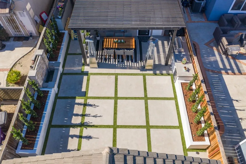 Custom landscape design in Huntington Beach, CA - Pacific Breeze Building Solutions