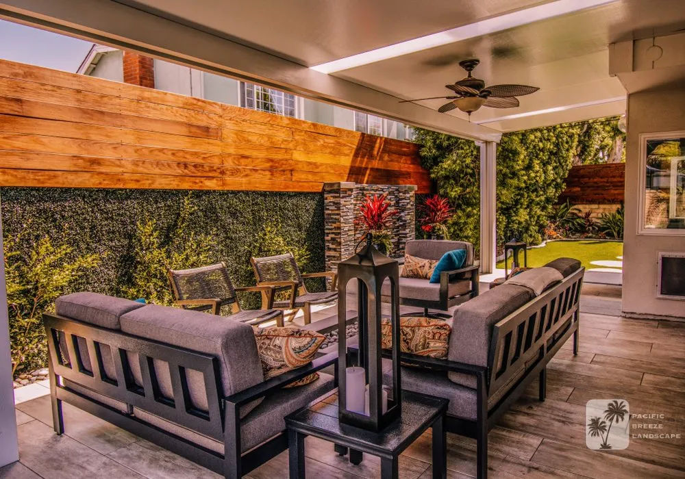 Professional lawn care service for homes across Huntington Beach, CA - Pacific Breeze Building Solutions