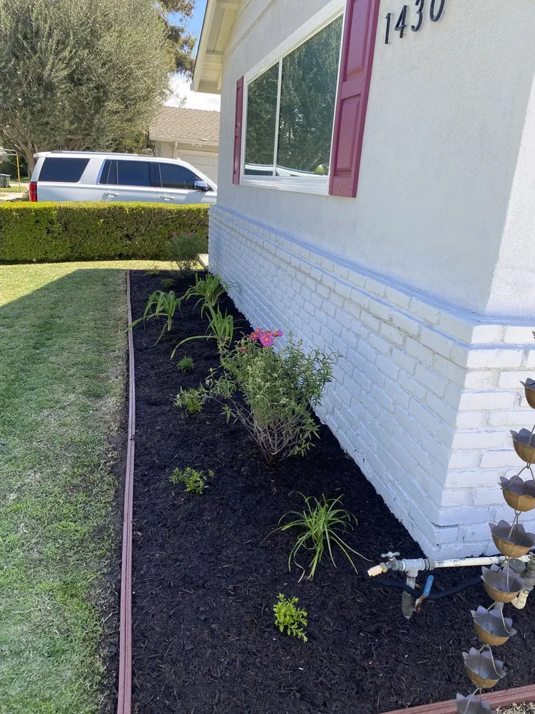 Local garden landscaping for residential properties in Fullerton, CA by Pacific Coast Landscaping