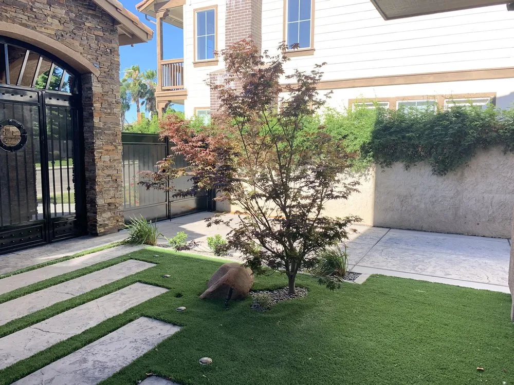 Trusted garden landscaping in Stockton, CA by Pacific Coast Lawn Management