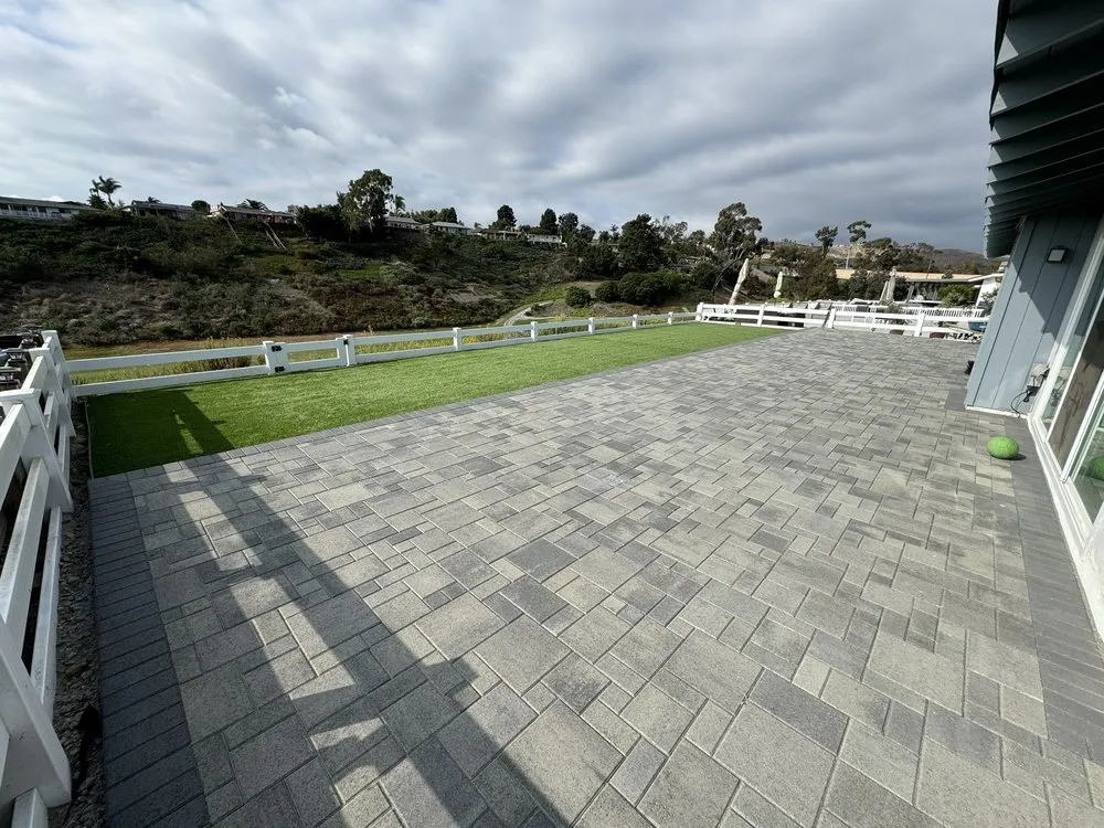 Professional yard cleanup service in Brea, CA by Pacific Coast Pavers