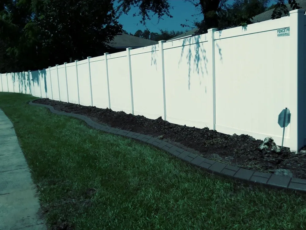 Custom yard cleanup service for residential properties across Land O Lakes, FL - Pacific Curbing