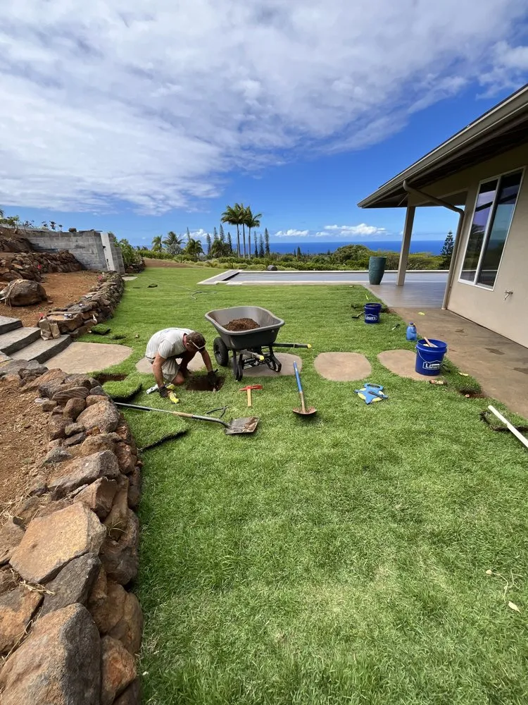 Professional outdoor landscaping in Kihei, HI - Pacific Landscape and Garden