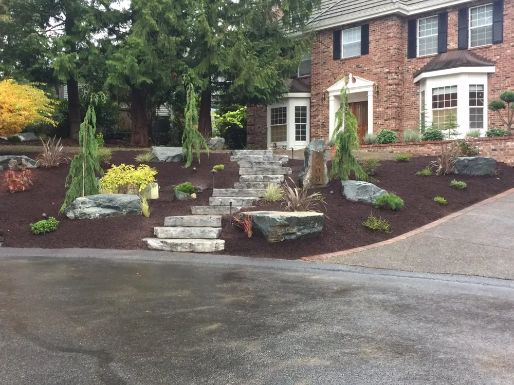 Affordable yard cleanup service for outdoor upgrades in Gig Harbor, WA by Pacific Landscape Construction