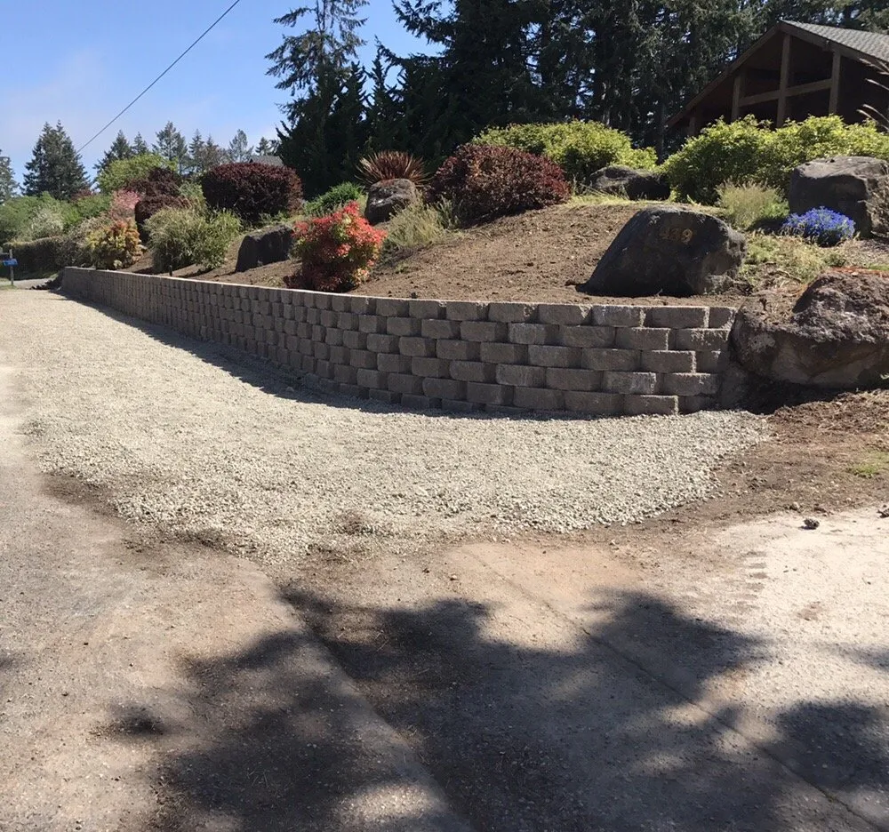 Custom yard maintenance in Gig Harbor, WA by Pacific Landscape Construction