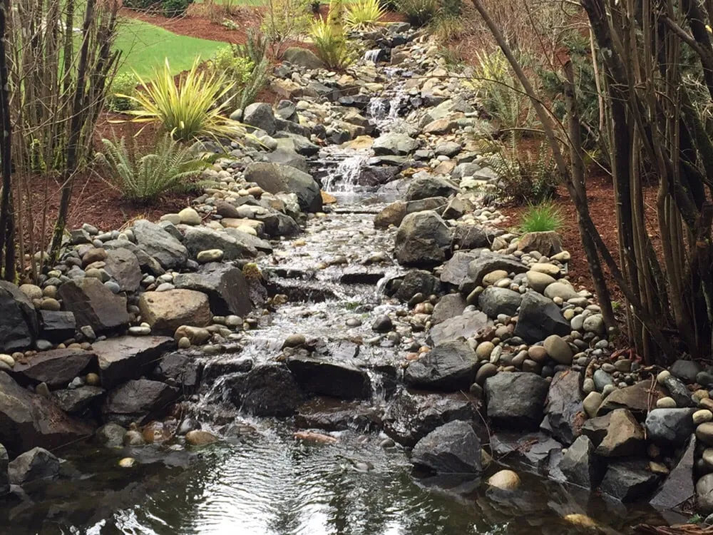 Top-rated lawn mowing service for residential properties across Gig Harbor, WA - Pacific Landscape Construction