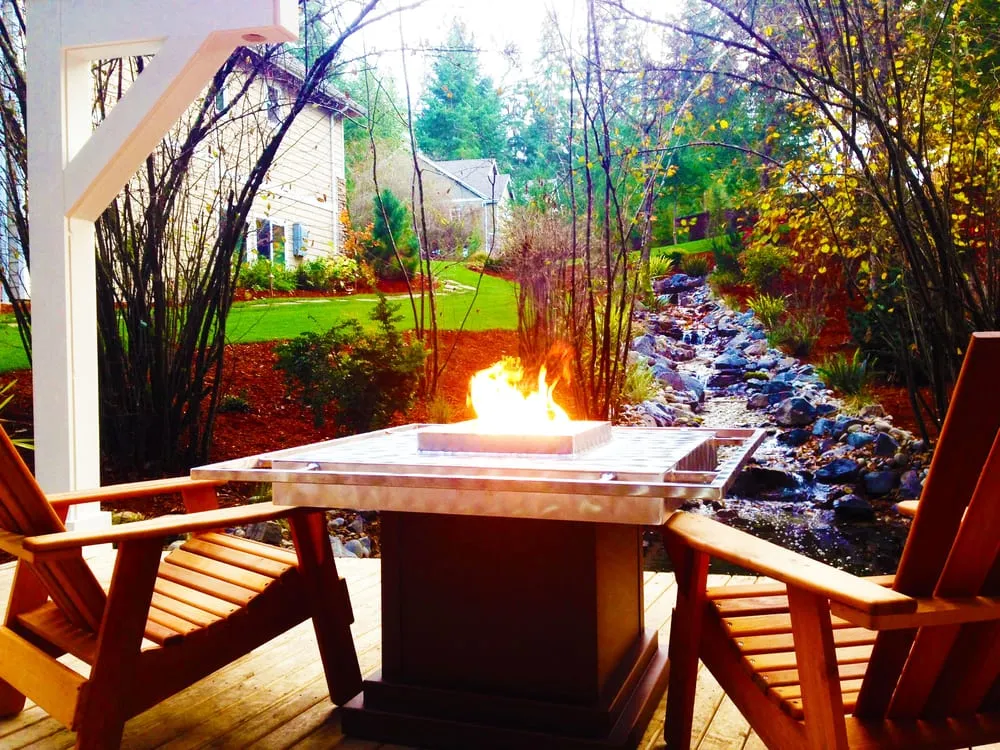 Custom lawn mowing service for year-round maintenance in Gig Harbor, WA by Pacific Landscape Construction