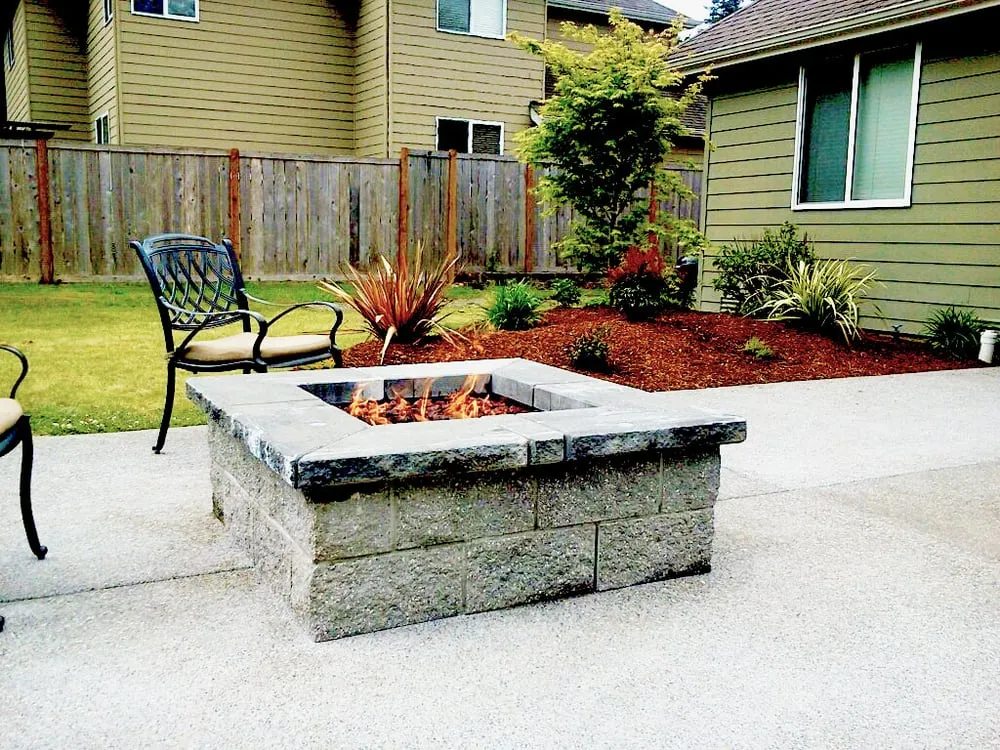 Custom residential landscaping with custom design in Gig Harbor, WA by Pacific Landscape Construction