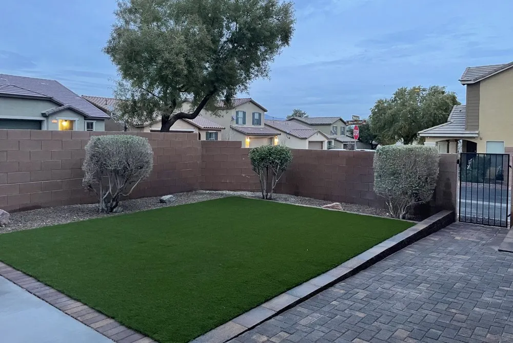 Custom yard cleanup service for year-round maintenance across Las Vegas, NV - Pacific Landscape