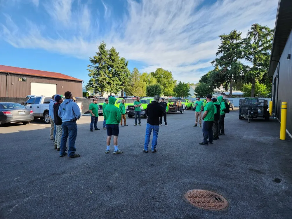 Professional garden landscaping for beautiful yards in Spokane Valley, WA by Pacific Lawn & Pest