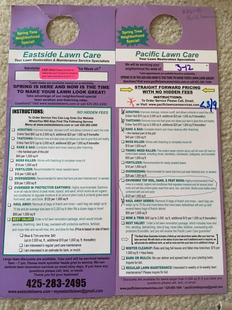 Top-rated yard cleanup service for residential properties in Issaquah, WA by Pacific Lawn Care Services