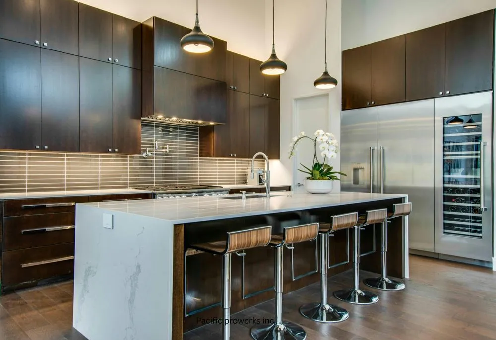 Custom outdoor landscaping for year-round maintenance in San Fernando Valley, CA by Pacific Proworks