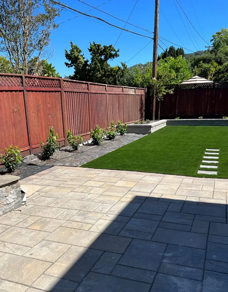 Professional yard cleanup service for outdoor upgrades in San Fernando Valley, CA by Pacific Rose