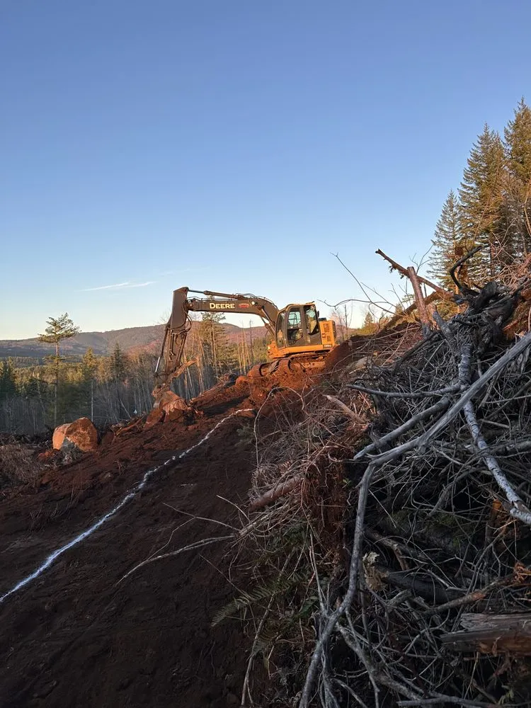 Professional yard cleanup service in Vancouver, WA - Pacific Star Excavating