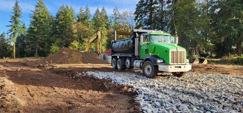 Local lawn mowing service with custom design in Vancouver, WA by Pacific Star Excavating