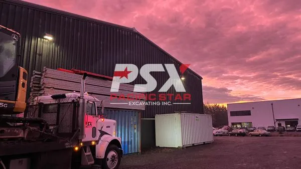 Pacific Star Excavating Logo