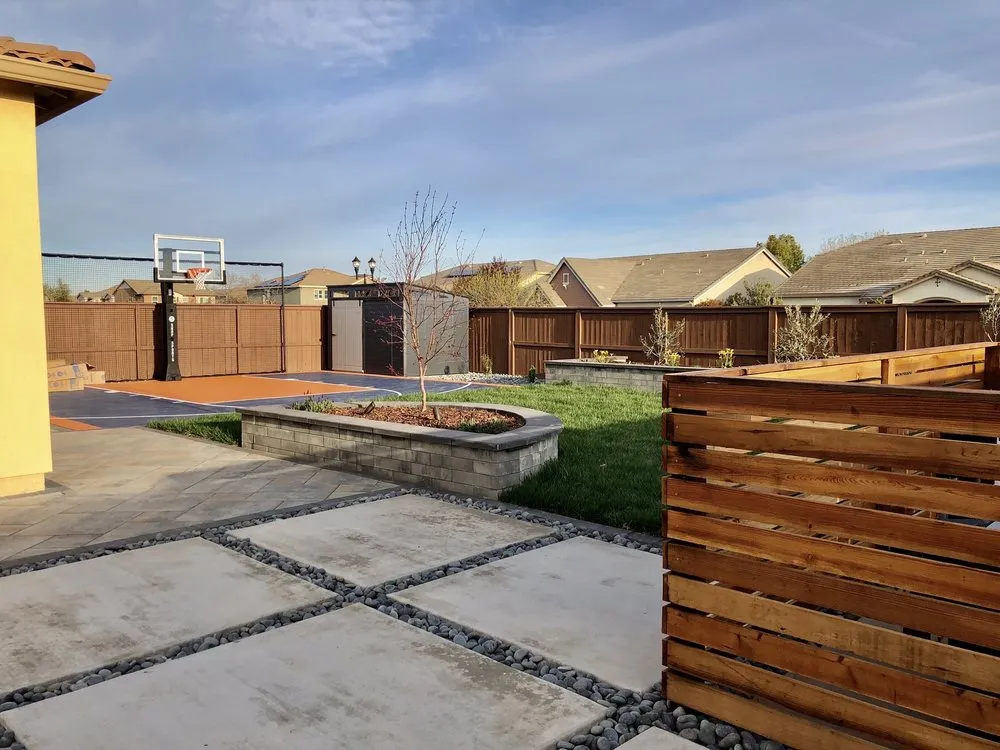 Reliable lawn care service for outdoor upgrades in Woodland, CA by Pacific Stone Landscapes