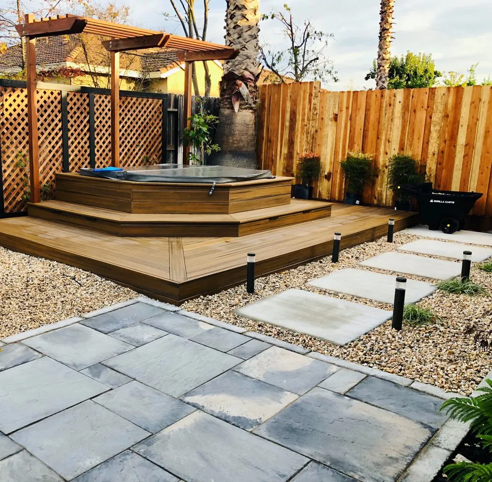 Expert landscape design for beautiful yards in Woodland, CA by Pacific Stone Landscapes