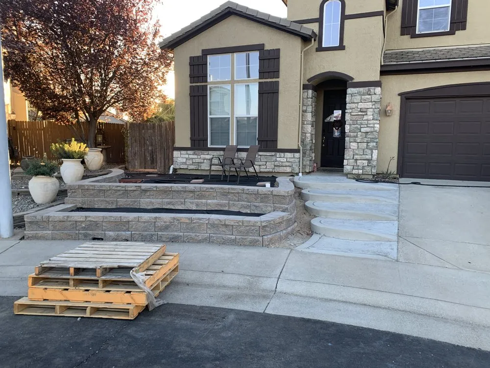 Custom lawn care service for residential properties across Woodland, CA - Pacific Stone Landscapes