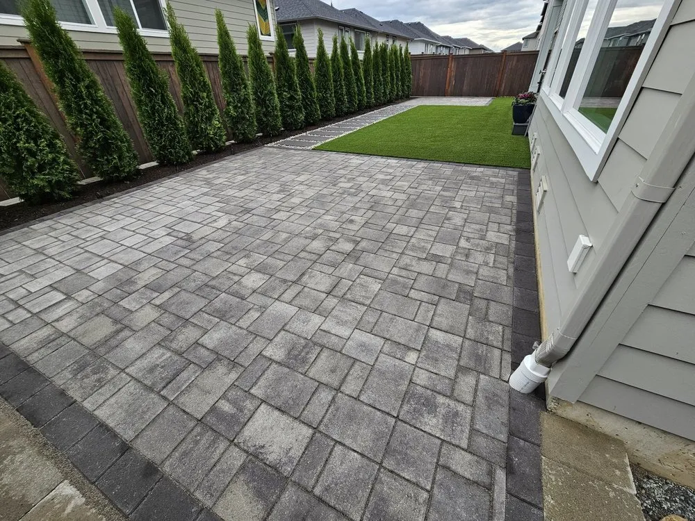 Local lawn care service with custom design in Monroe, WA by Pacific Turf Northwest