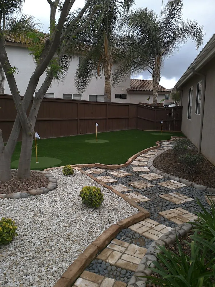 Custom outdoor landscaping near you in Winchester, CA by Pacific West Landscape
