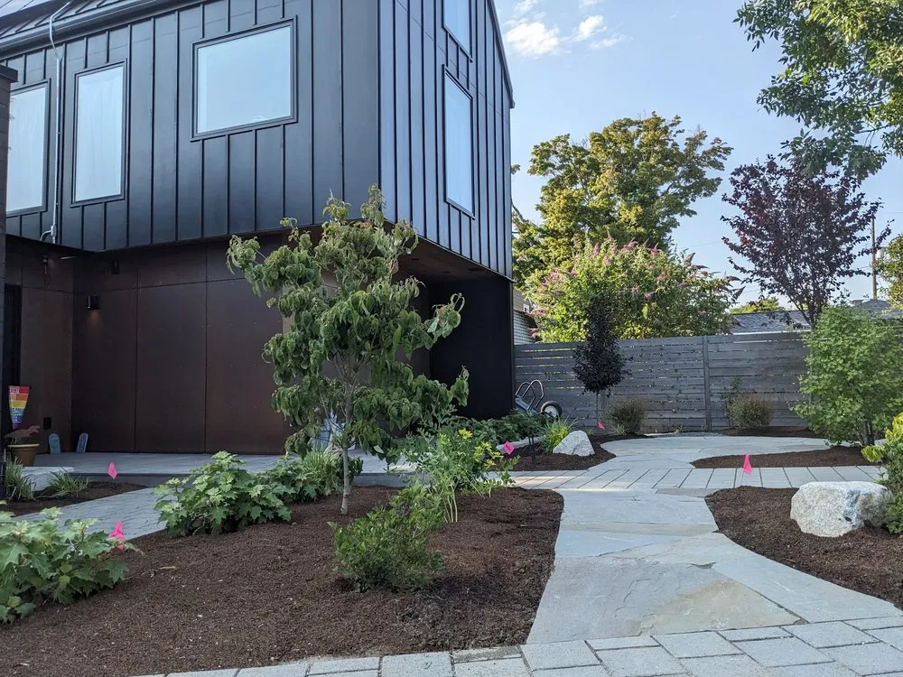 Trusted lawn mowing service with custom design across Seattle, WA - Pacifica Landscapes