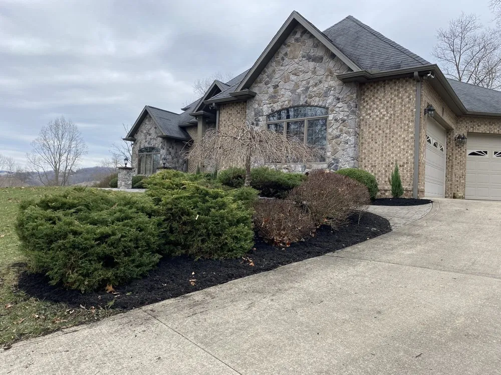 Custom garden landscaping in Flemington, WV by Packard Landscape
