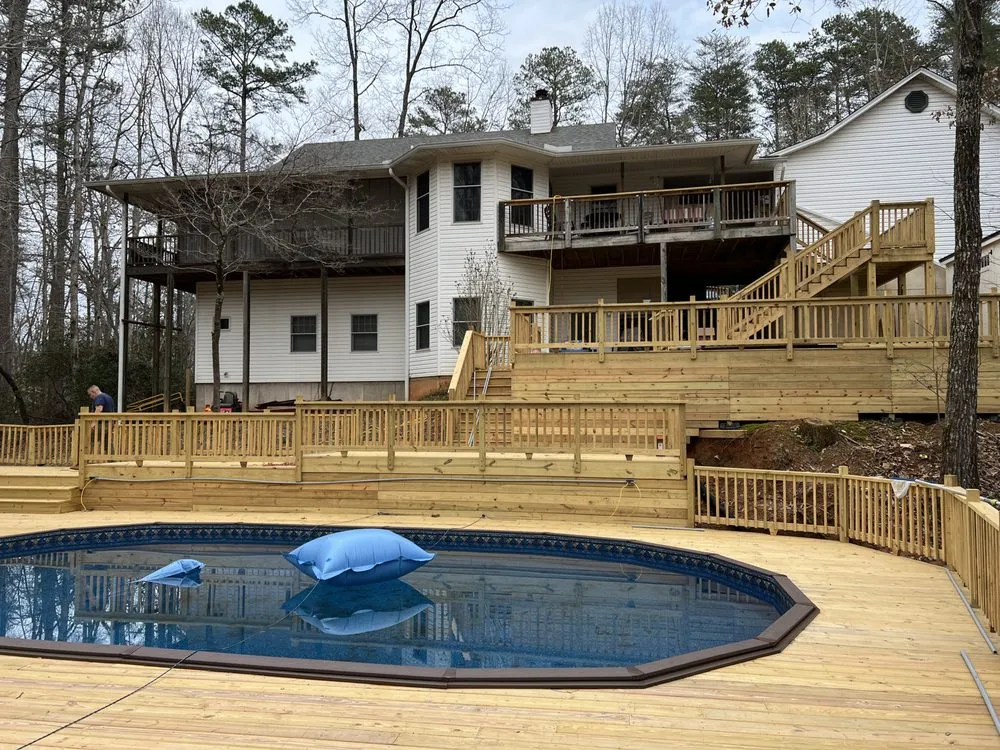 Affordable landscaping services in Athens, GA by Packs Pools and Construction