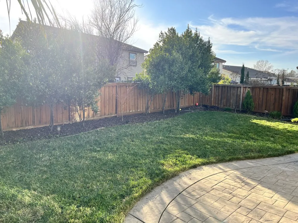 Custom landscaping services in Fairfield, CA by Padilla's Premier Lawn Care
