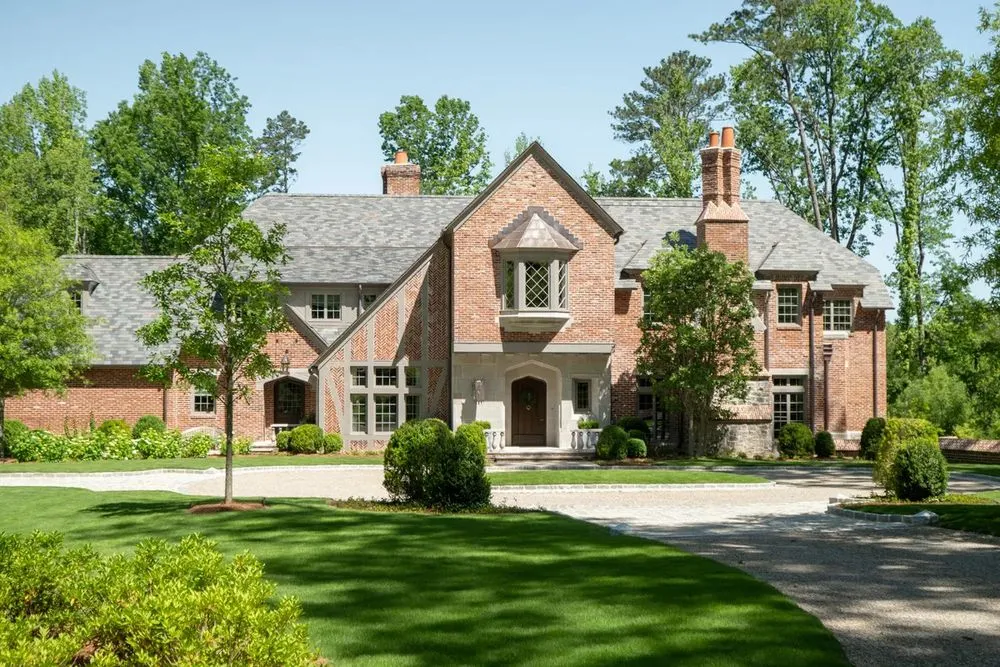 Custom garden landscaping in Marietta, GA by Padron Landscape Group