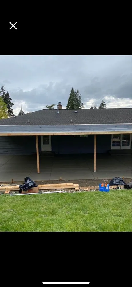 Affordable landscape installation for residential properties in Lakewood, WA by Paea Concrete
