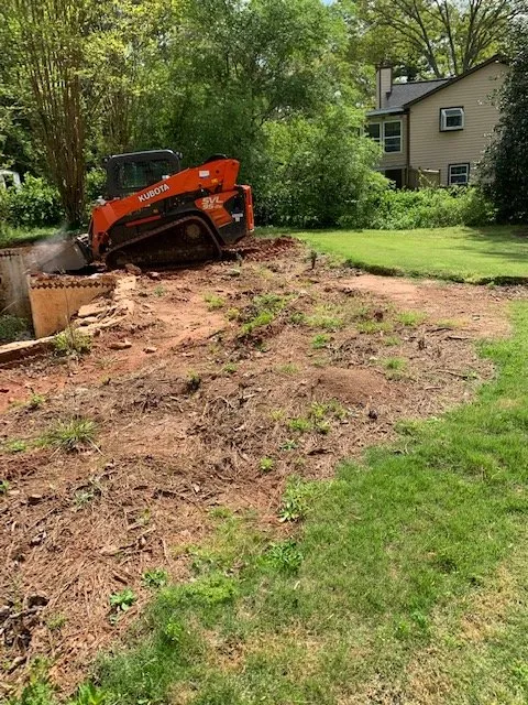 Custom garden landscaping in Canton, GA by Page