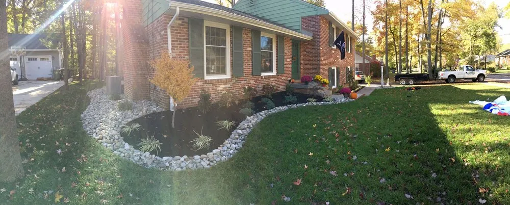 Custom landscape design in Middletown, DE by Page Precision Cuts