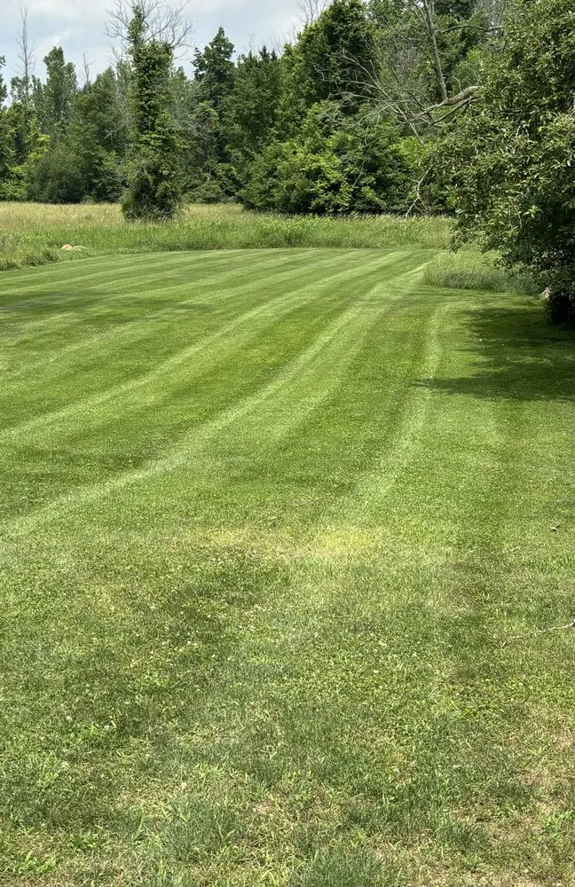 Custom landscape installation in Oakfield, NY by Pahuta Brothers Landscaping