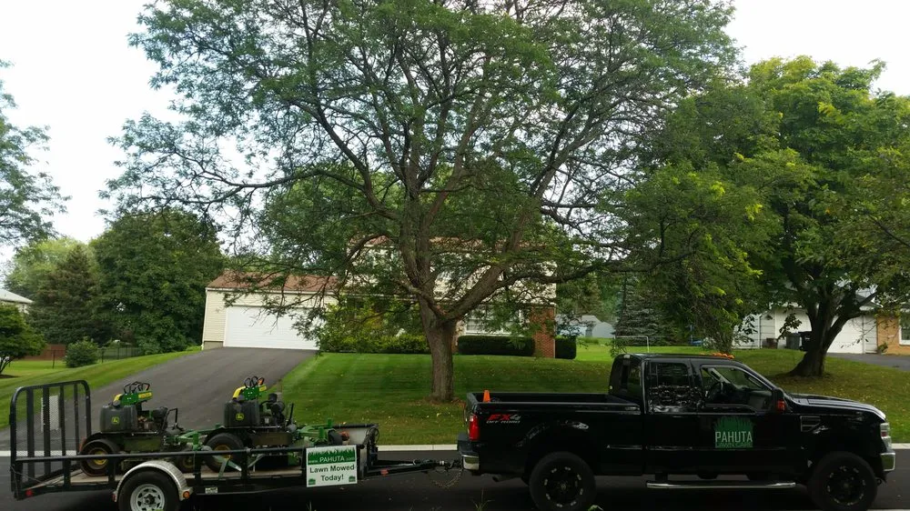 Reliable lawn mowing service for homes in West Henrietta, NY by Pahuta Lawn Care