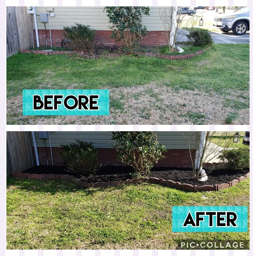 Local landscape design for beautiful yards in Jacksonville, NC by Pain In The Grass Lawn Service