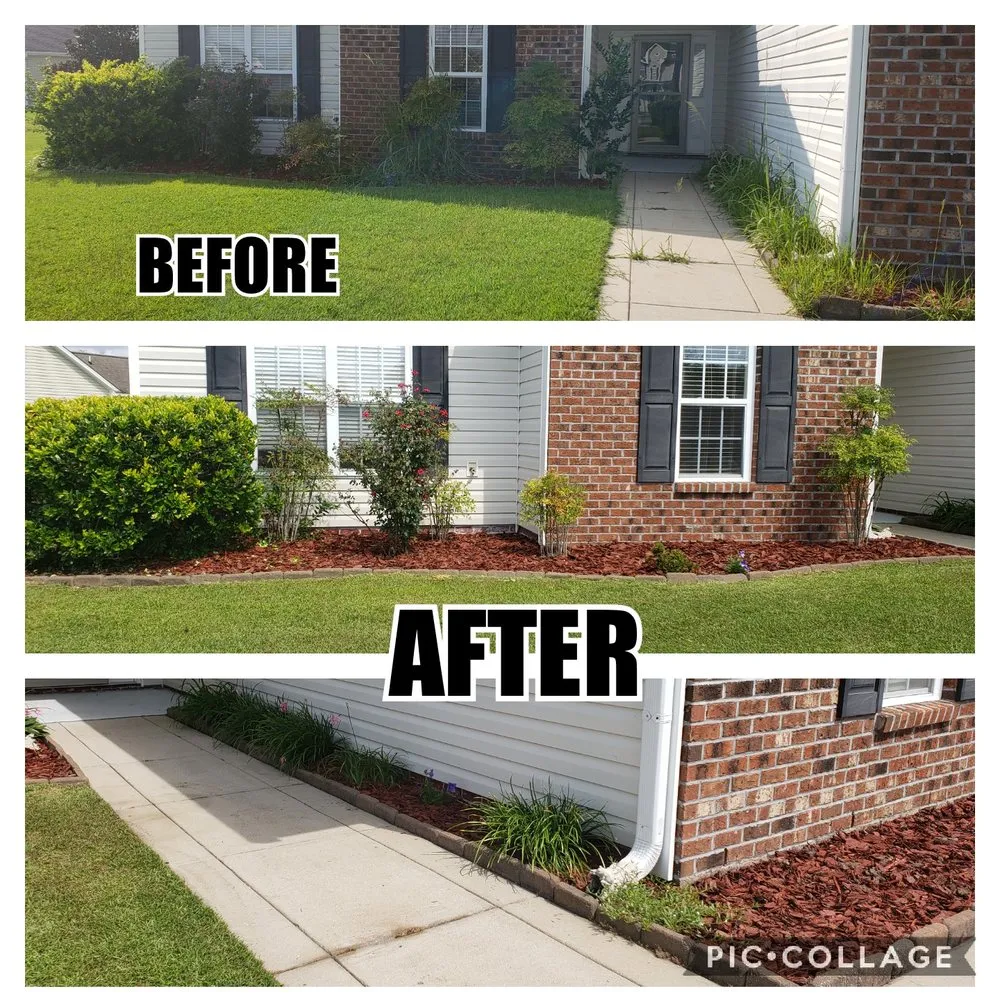 Top-rated landscape design for outdoor upgrades in Jacksonville, NC by Pain In The Grass Lawn Service