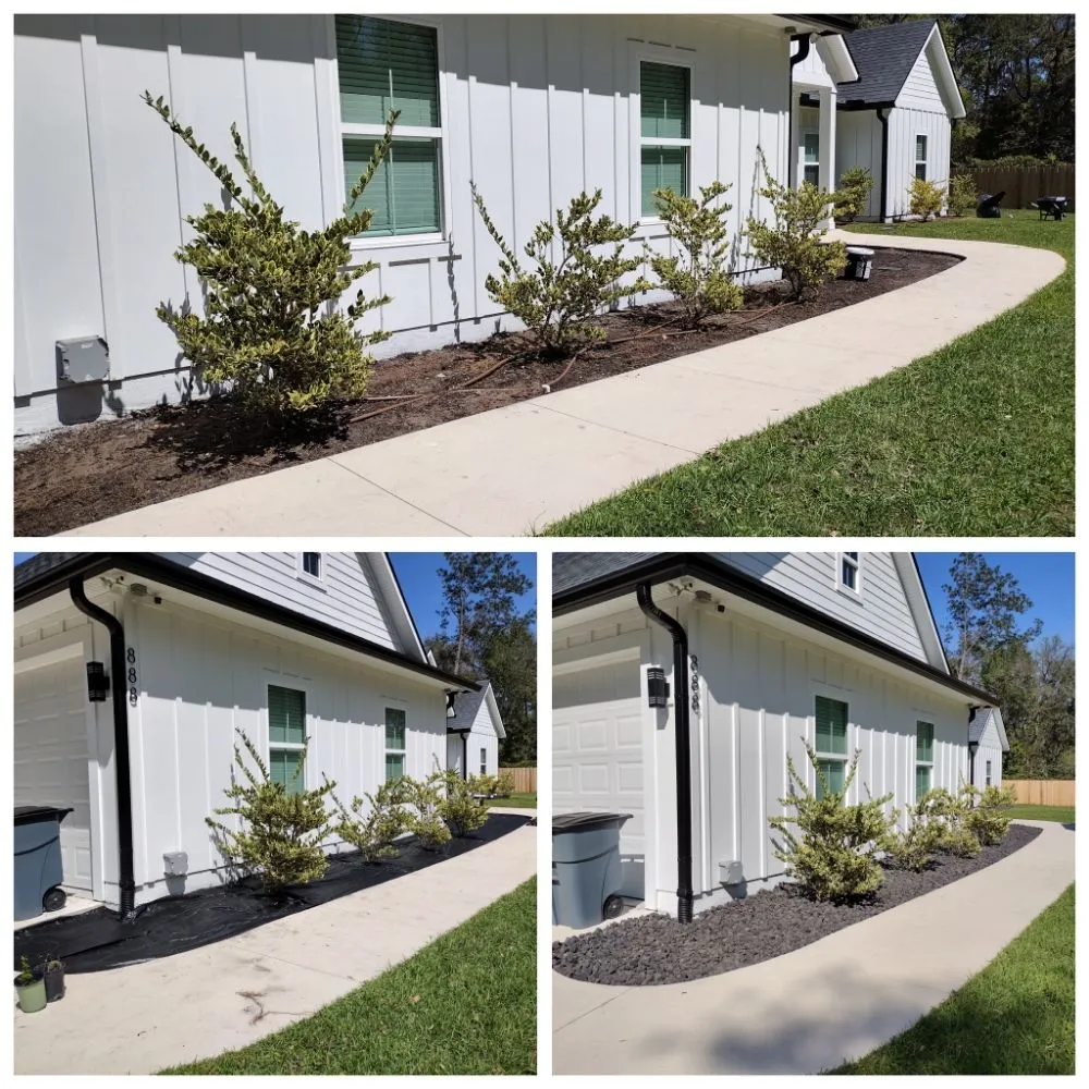 Trusted garden landscaping in Middleburg, FL by Painless Maintenance