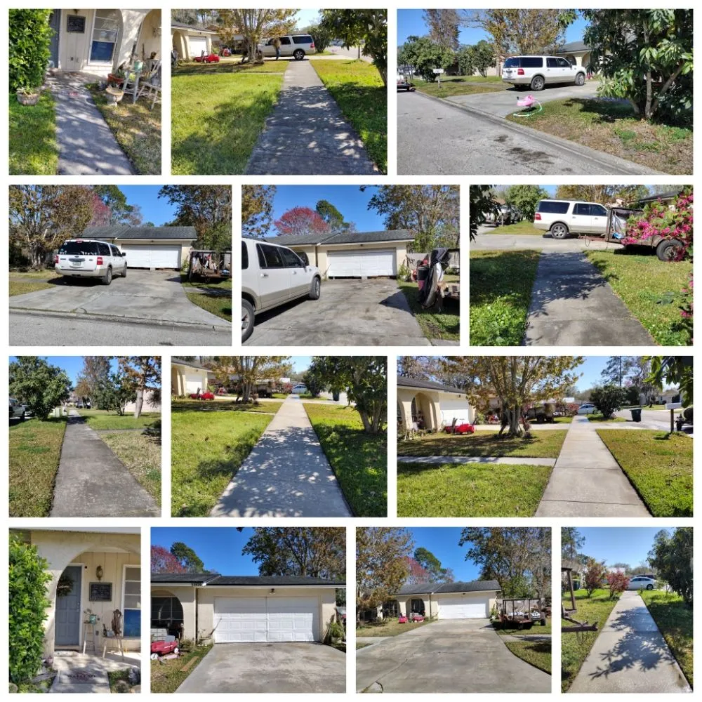 Custom garden landscaping in Middleburg, FL by Painless Maintenance