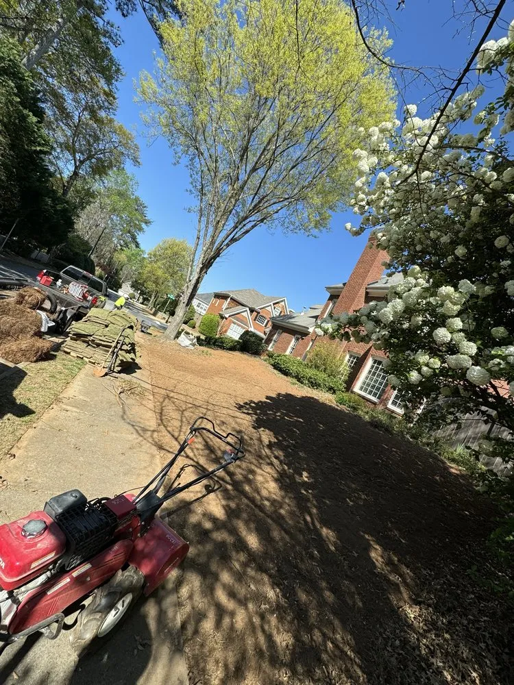 Top-rated yard cleanup service for residential properties across Atlanta, GA - Palacios Landscape & Design